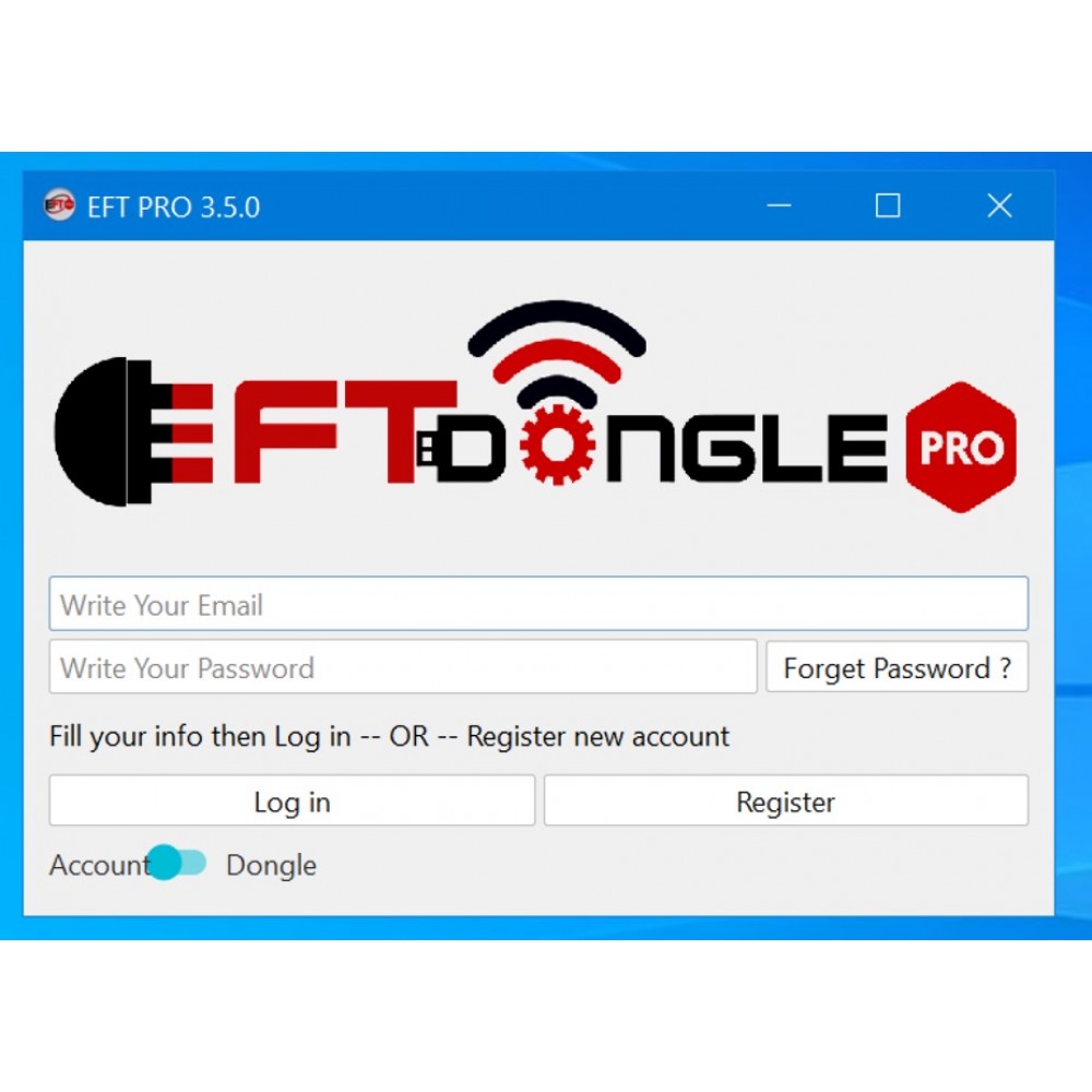EFT Pro Tool (Digital License) 1 year
